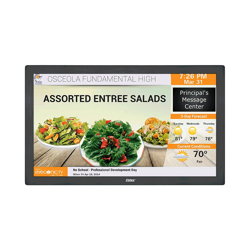 43 Inch Wall Mounted Android Advertising Screen