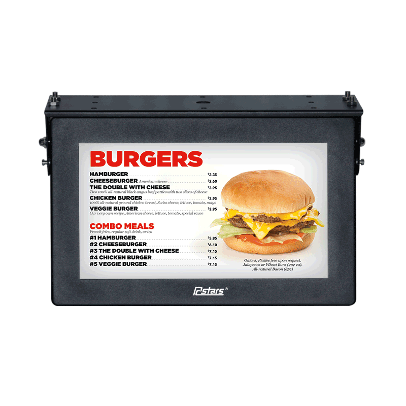 21.5"Bus Advertising display