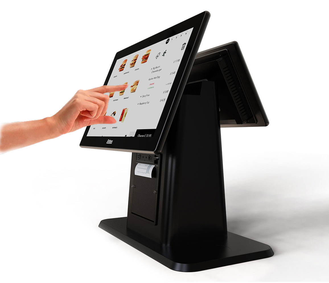 10-point capacitive<br/>touch ordering