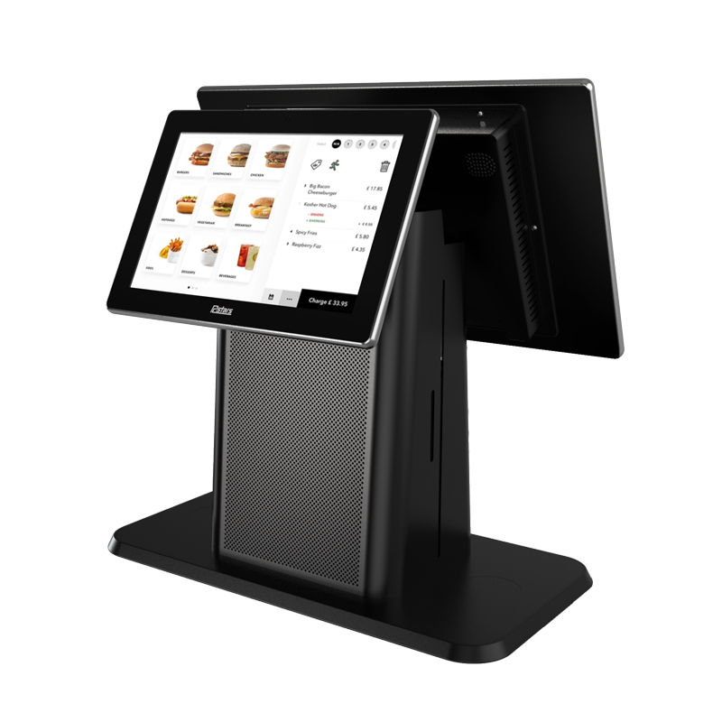 Desktop Double-sided cash all-in-one PC