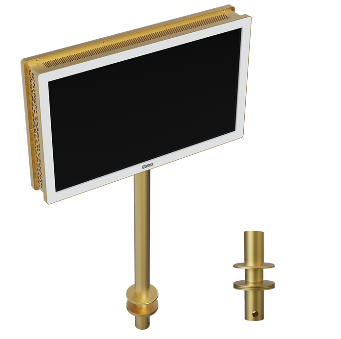 Doule sided display design